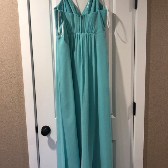 David's Bridal Dresses Tiffany Blue Bridesmaid Dress Poshmark